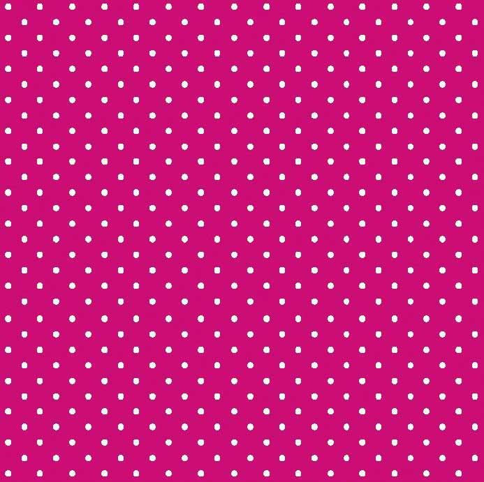 Bolinha Micro Desenho 2269tk pink com branco