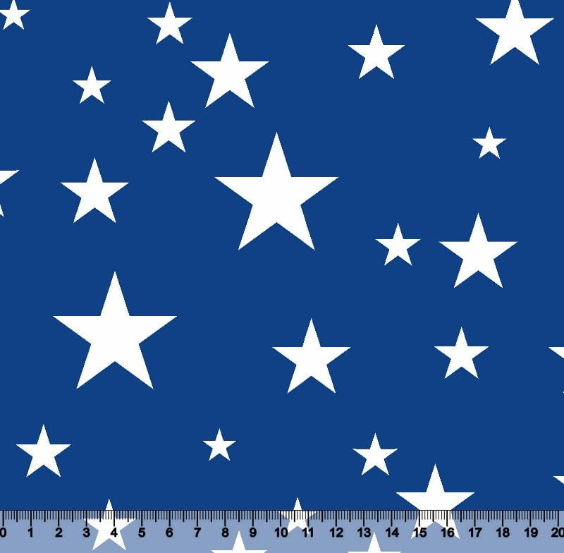 Estrelas Des 2907 Var04 -  fundo Azul royal