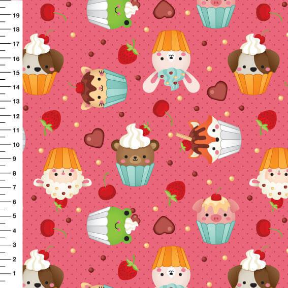 Bichinhos Cup Cake Des 32226 Var01 - Goiaba