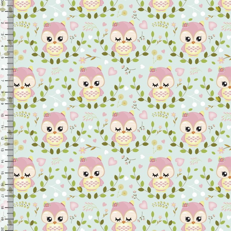 Coruja Fundo Verde BB p9100e1092