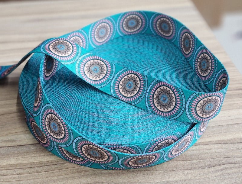 Alça Chic Estampada MANDALAS - 3,0 CM