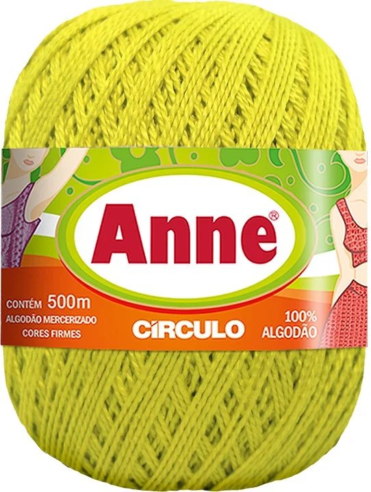 Linha Anne 500 Circulo Cor 1779 - Amarelo Citrico