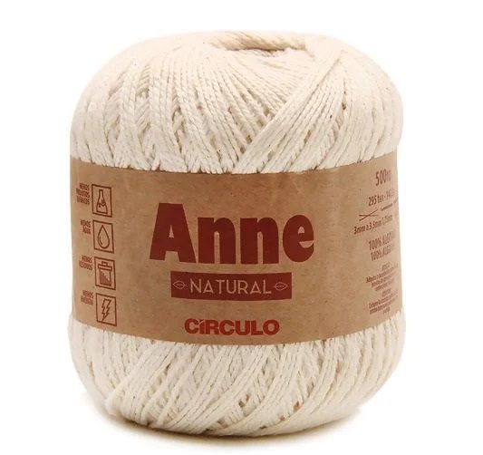 Linha Anne 500 Circulo Cor 20 - Natural