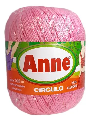 Linha Anne 500 Circulo Cor 3182 - Pitaya