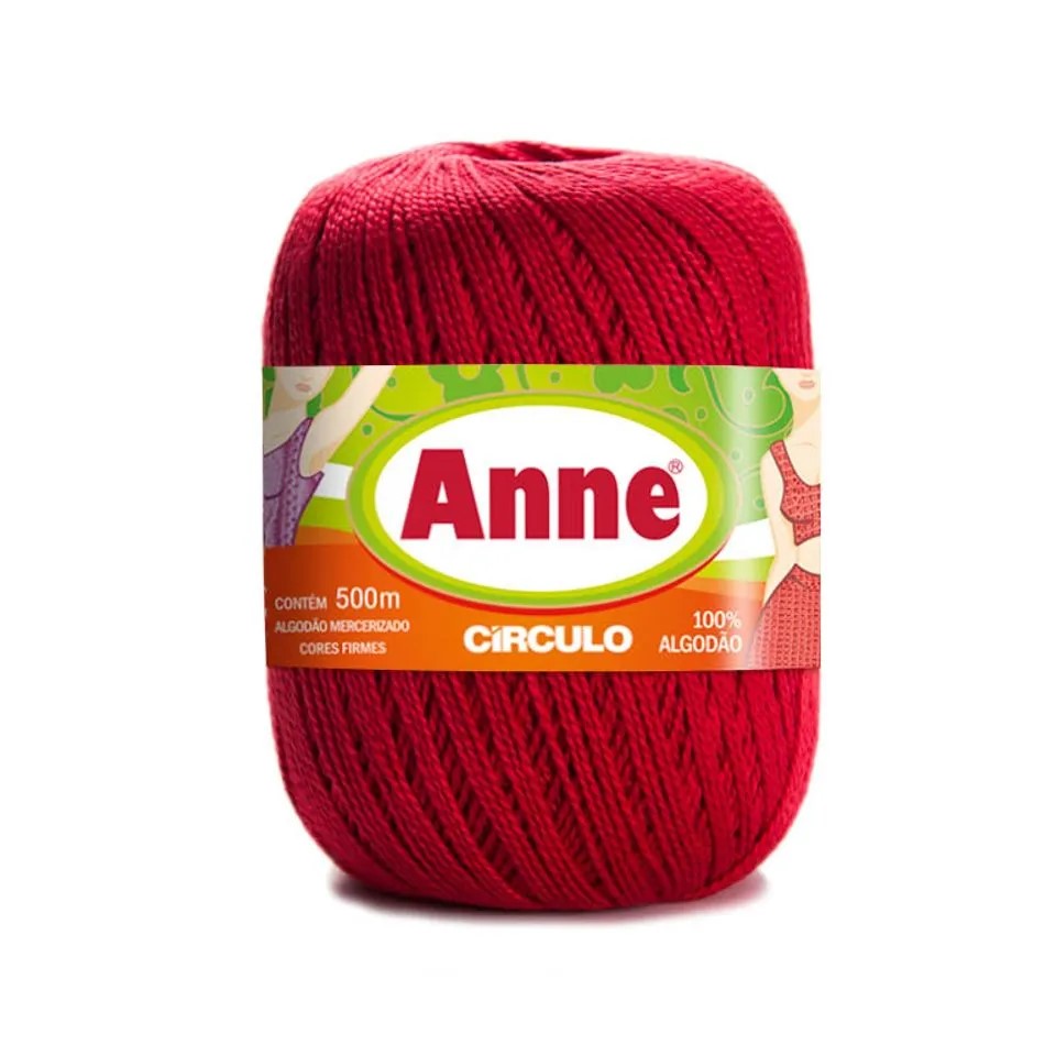 Linha Anne 500 Circulo Cor 3581 - Pimenta
