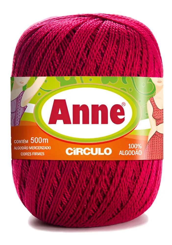 Linha Anne 500 Circulo Cor 3611 - Rubi