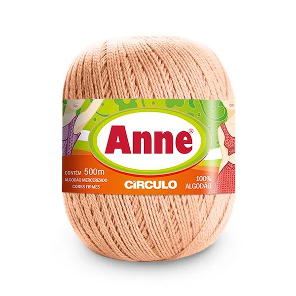 Linha Anne 500 Circulo Cor 4224 - Peach Fuzz