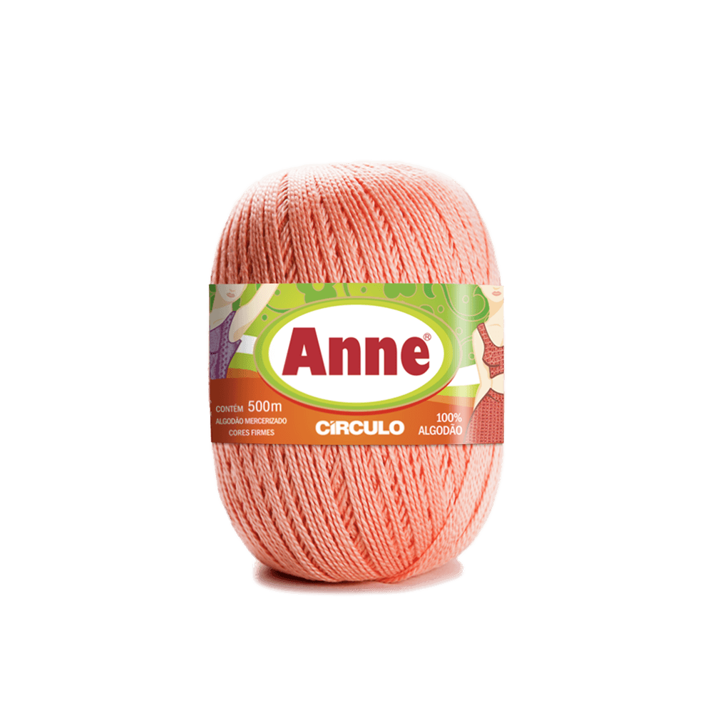 Linha Anne 500 Circulo Cor 4514 - Pêssego