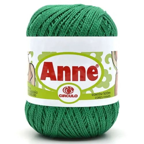 Linha Anne 500 Circulo Cor 5363 - Esmeralda