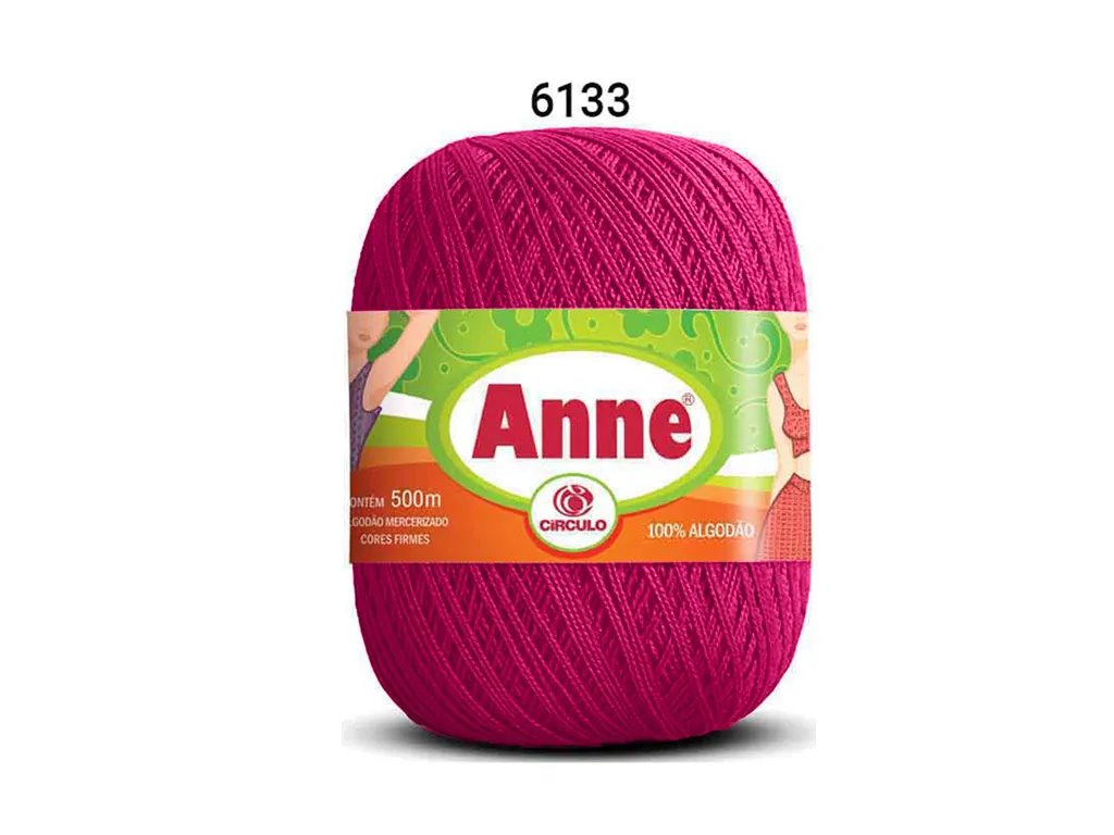 Linha Anne 500 Circulo Cor 6133 - Pink