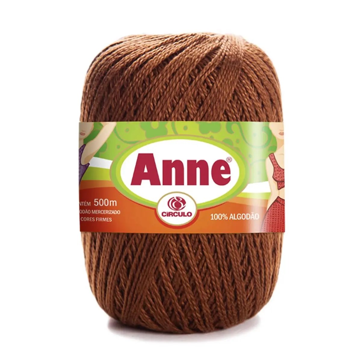 Linha Anne 500 Circulo Cor 7504 - Mogno
