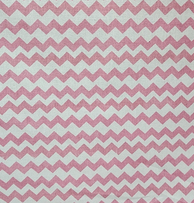 Chevron Des. 2745 Var 26 - rosa com branco