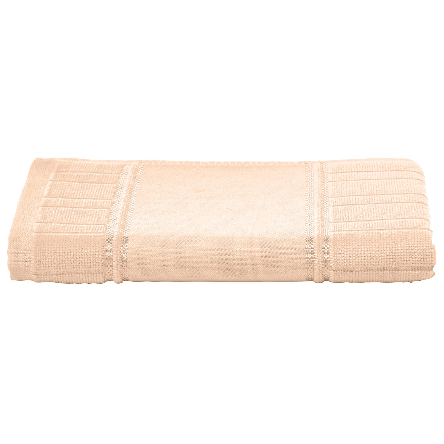 Toalhas Lavabo Dohler Velour Artesanalle - Cor Pêssego