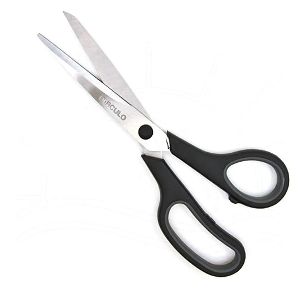 Tesoura Confort  Círculo Preto - 21,5 cm