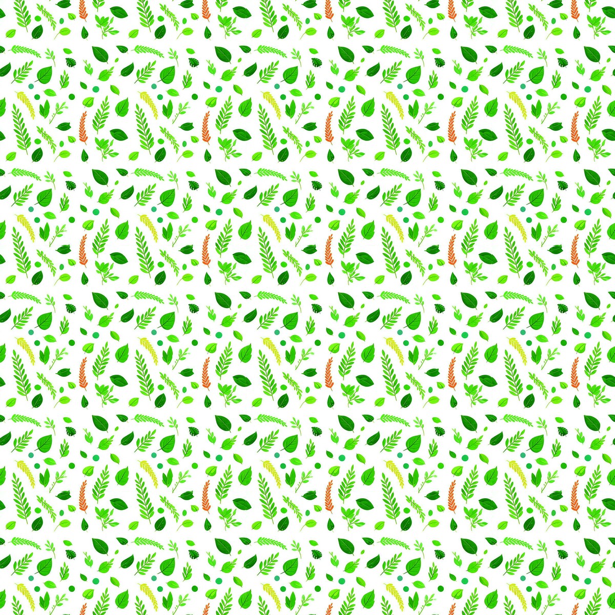 Bagum Estampado Folhagens Verdes Coleção Anderson Lima Impermeável 0,30mm (0,50 x 1,40 mts)