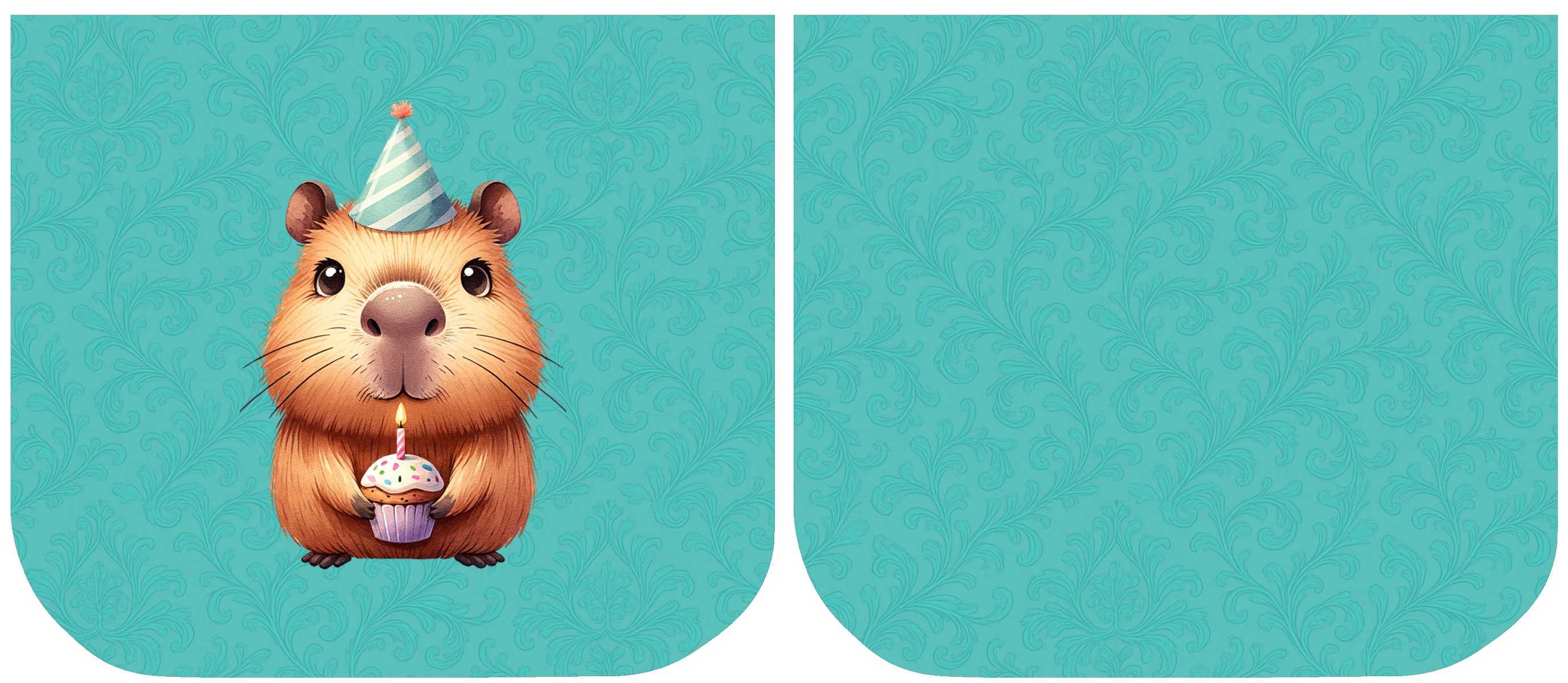 Necessarie Porta Moedas Capivara Aniversário - Sintético Doll