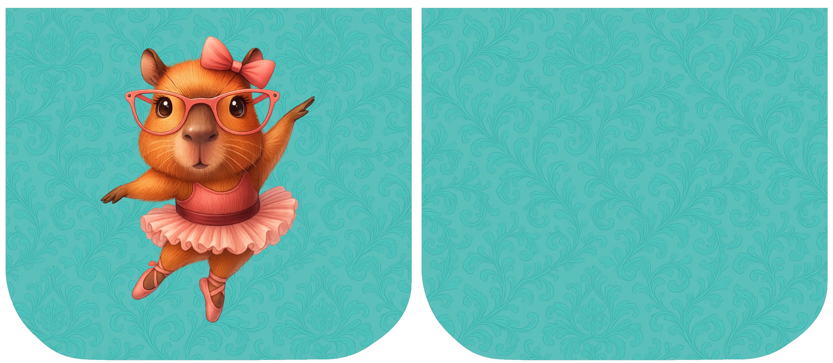 Necessarie Porta Moedas Capivara Bailarina - Sintético Doll