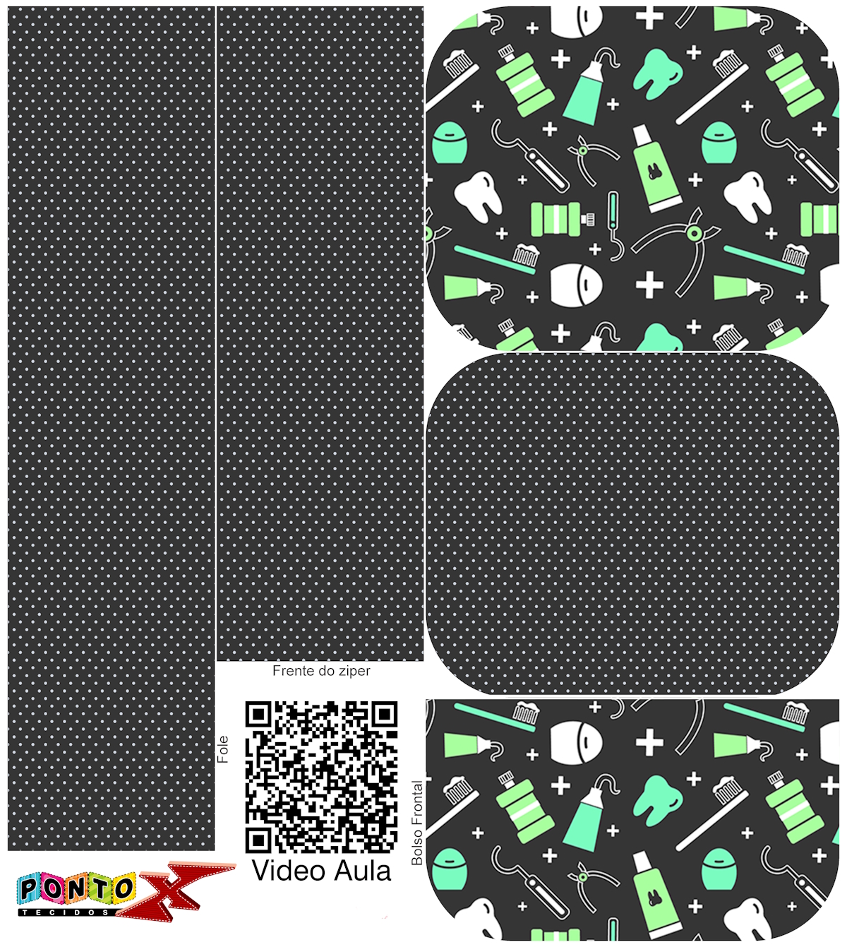 Painel Bolsa Baú Dentista