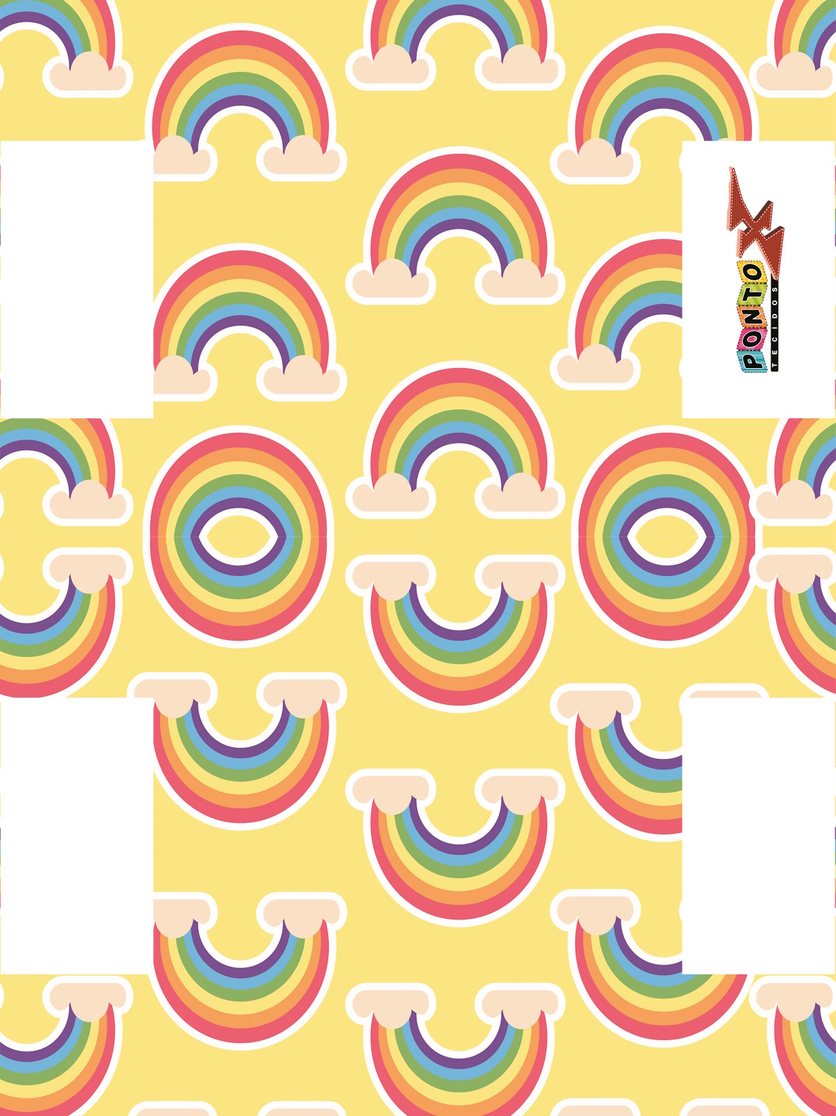 Painel Necessarie Arco Iris 2 - Sintético Doll
