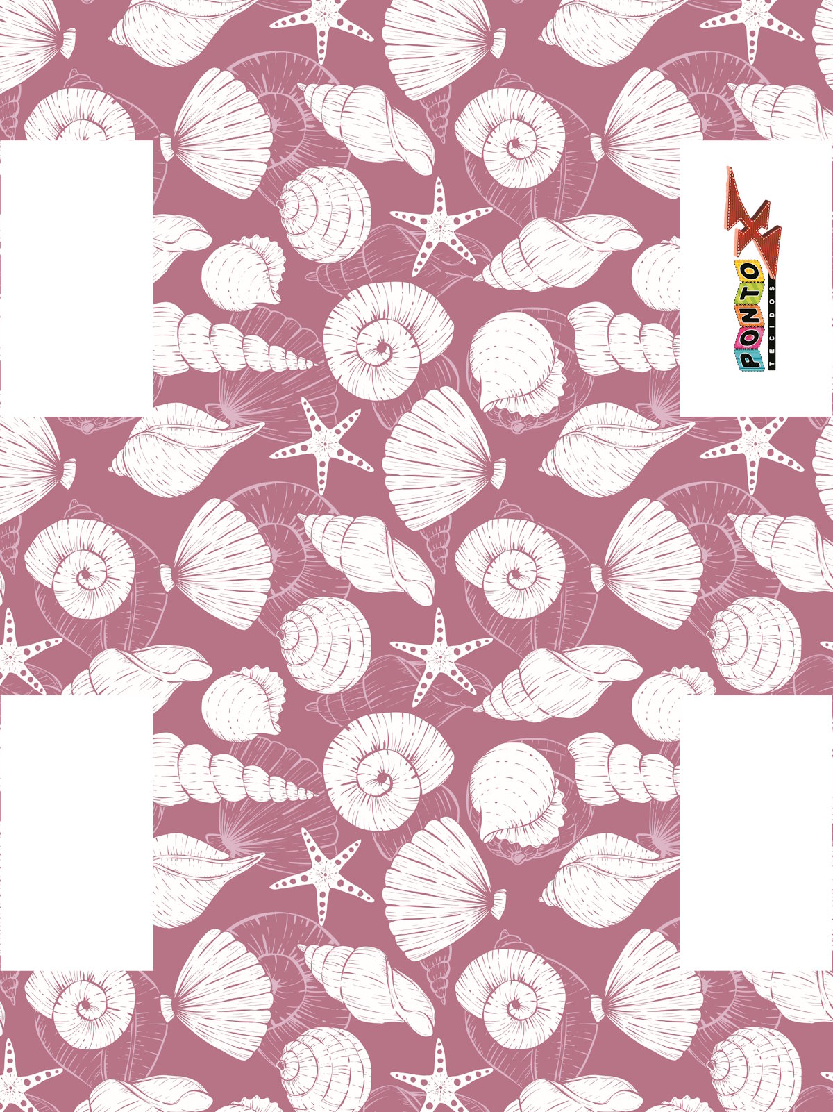 Painel Necessarie Conchas - Sintético Doll