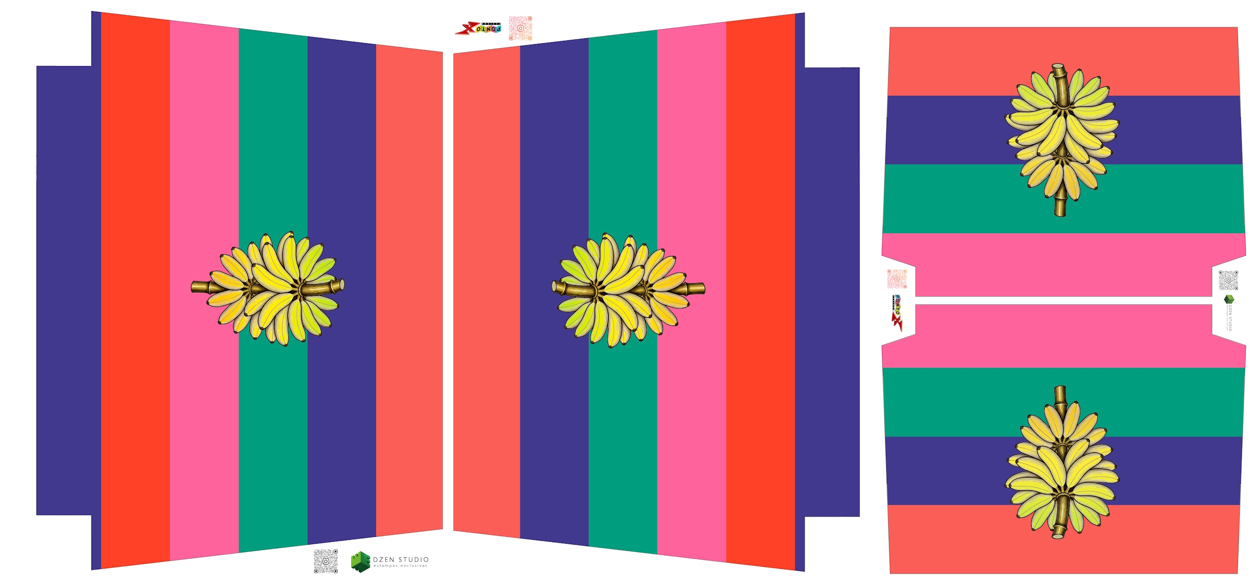 Painel Sintético Doll Kit Praia Bege Banana