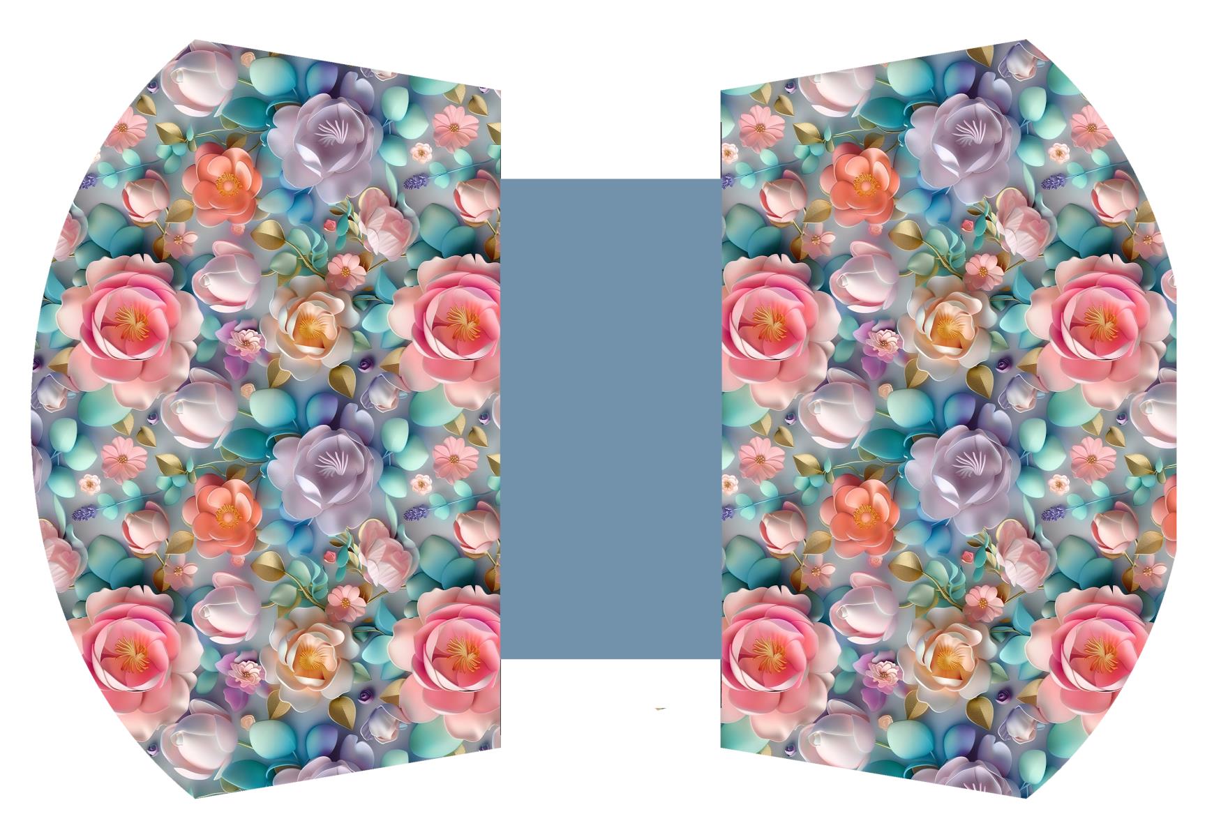 Painel Sintético Doll Necessarie Flor 3