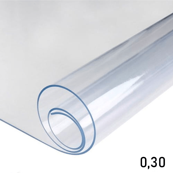 Plástico Cristal Transparente 0,30mm (0,50 x 1,40 mts)