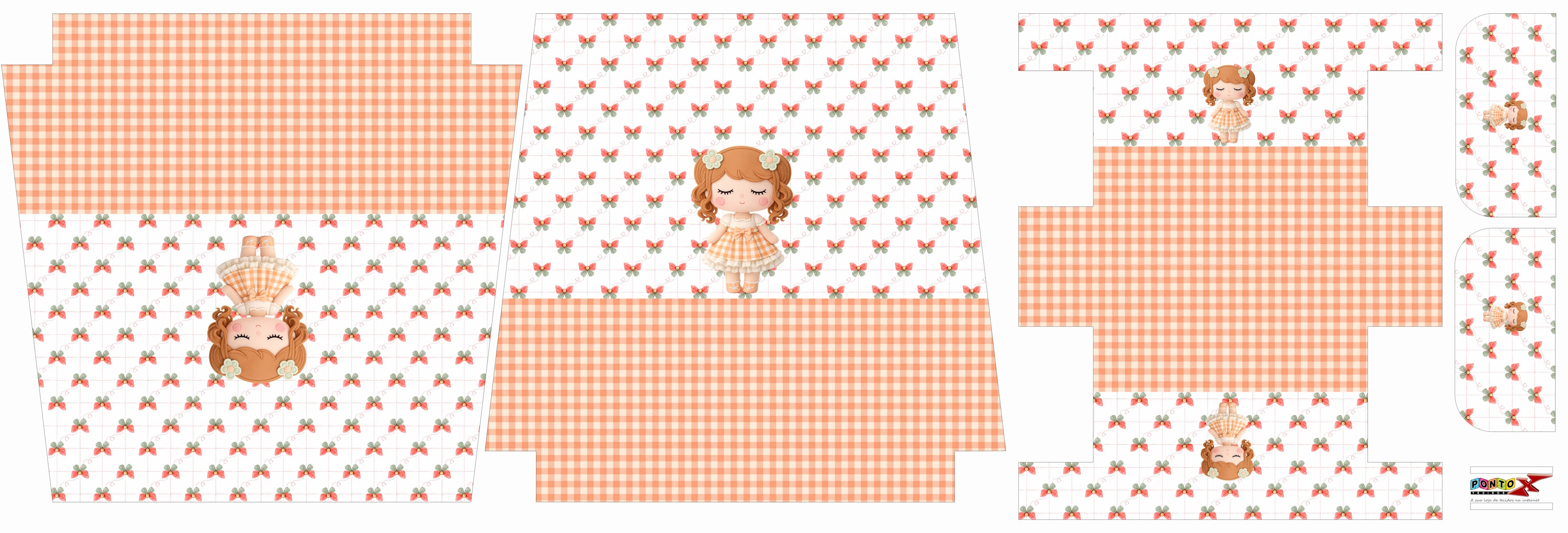 Sintético Doll - Ecobag e Necesaries Boneca