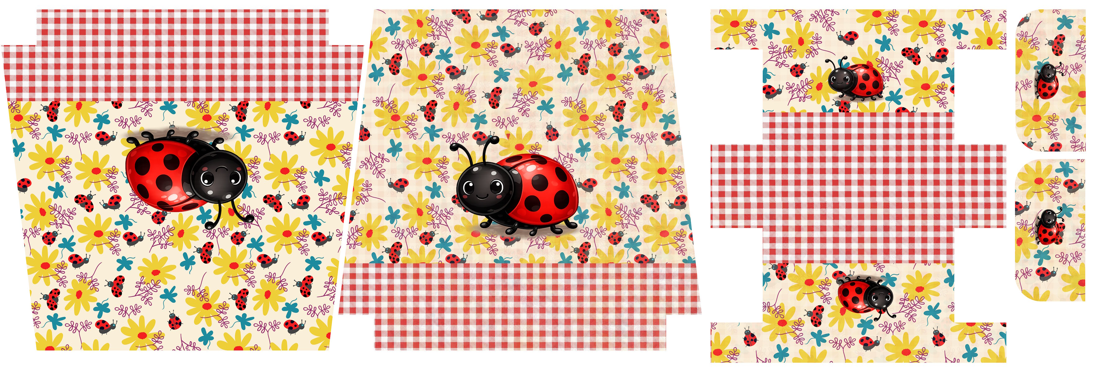 Sintético Doll - Ecobag e Necesaries Joaninha