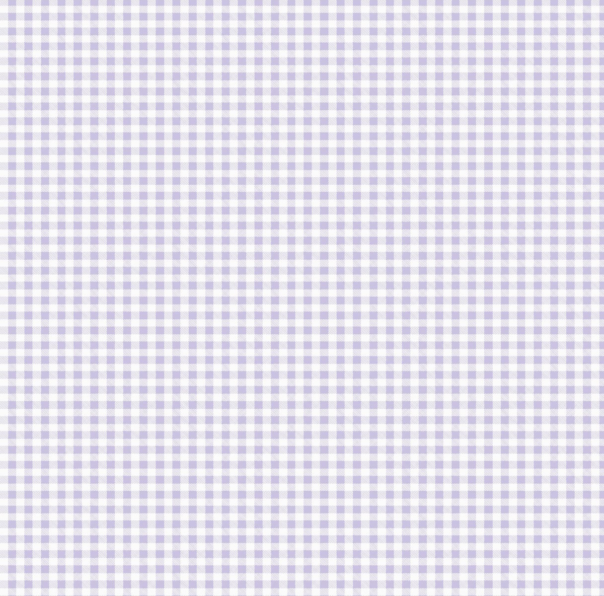 Sintético Doll Estampado - Xadrez Lilás 50 cm x 1,36mt