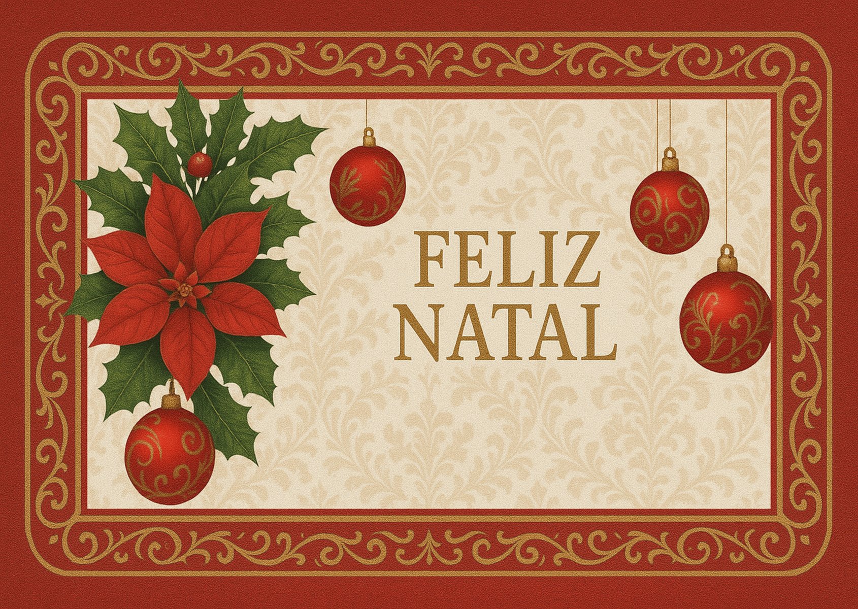 Sintético Doll Jogo Americano Natal Borda Vermelha  - Vendido Por Unidade