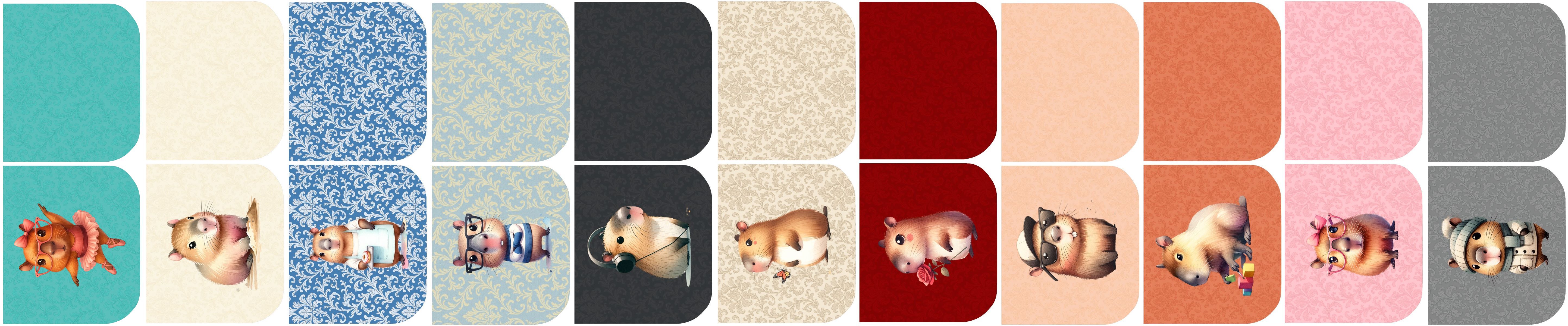 Sintético em Necessaires Porta Moedas Capivara