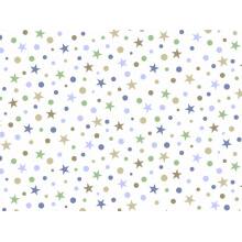 Estrela e Bolinha Des 2421 var02 - Verde Azul e Kaki