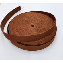 Alça Chic para Bolsa de Poliéster Caramelo/Ferrugem - 3,0 CM