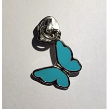 Cursor Borboleta Tiffany com prata