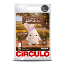Kit Amigurumi - Coleção Fazendinha - Coelhinha - Círculo Kit Amigurumi - Coleção Fazendinha - Coelhinha - Círculo