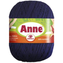 Linha Anne 500 Circulo Cor 2856 - Anil Produnda