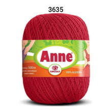 Linha Anne 500 Circulo Cor 3635 - Paixão Bordô