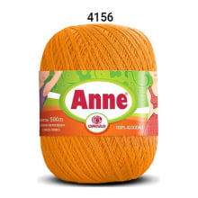 Linha Anne 500 Circulo Cor 4156 - Cenoura