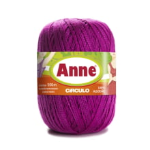 Linha Anne 500 Circulo Cor 6116 - Rosa-Choque