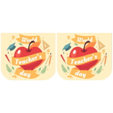 Necessarie Porta Moedas Dia dos Professores World Teachers - Sintetico Doll