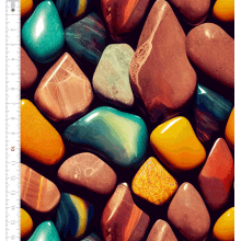Tecido Tricoline Digital Textura Pedras 9100e10651