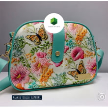 Painel Bolsa Marilene Flores e Borboletas