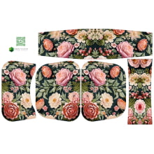 Painel Bolsa Marilene Flores fundo Preto