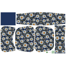 Painel Bolsa Marilene Margarida Fundo Jeans
