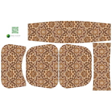 Painel Bolsa Marilene Mandalas Bege