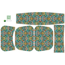 Painel Bolsa Marilene Mandalas Verde