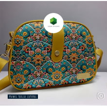 Painel Bolsa Marilene Mandalas Verde