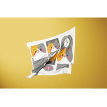Painel Misturadinho Gato - Meia Tigela