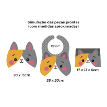Painel Misturadinho Gato - Meia Tigela